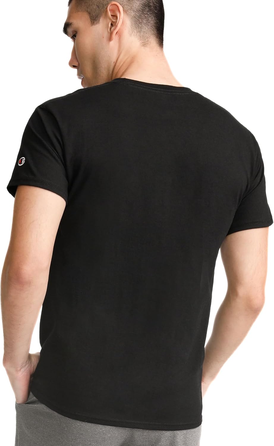 Champion Men's Classic Short Sleeve T-Shirt - Midweight 100% Cotton | Regular & Big & Tall Sizes Available