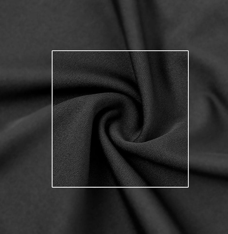 Women's Ballet Skirt, Stretch Dance Wrap Skirt, Quick-Dry Fabric Sport Wrap, Beach Cover Up Skirts Black