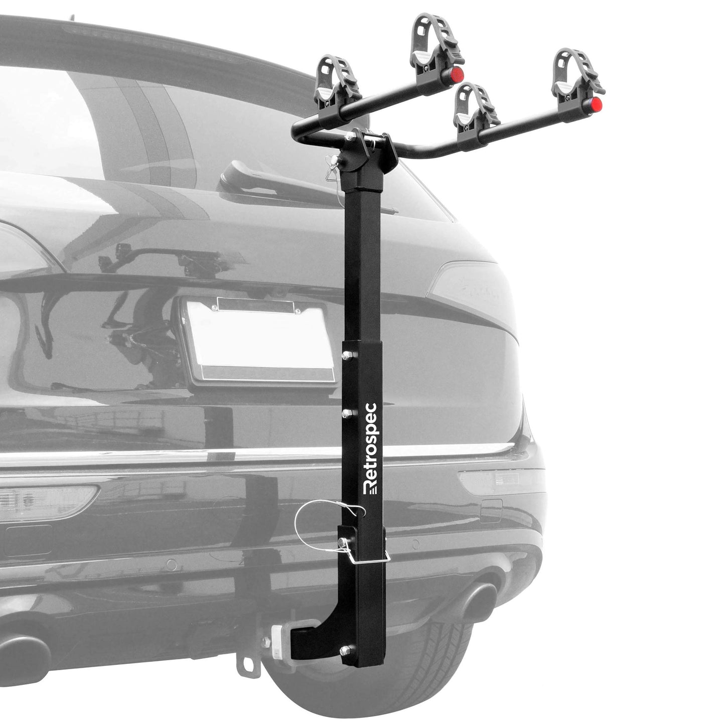 Retrospec Lenox Car Hitch Mount Bike Rack with 2-Inch Receiver; 2 Bicycle Carrier