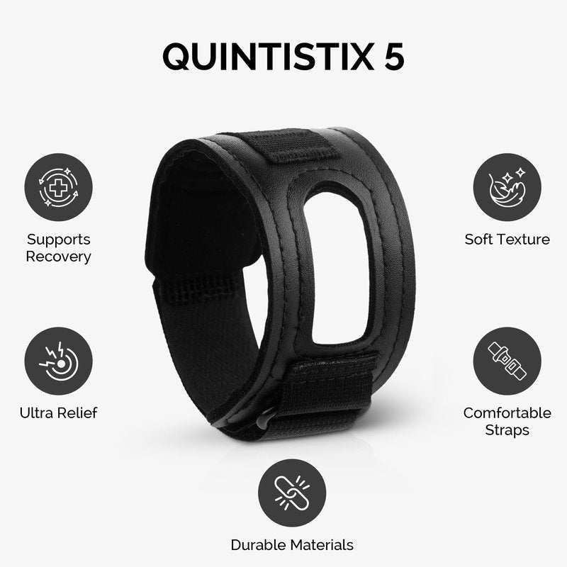Quintistix Wrist Brace for TFCC Tears – Ulnar Wrist Brace for ECU Tendonitis, Ulnar Nerve Entrapment & Ulnar-Sided Pain | Wrist Support Stabilizer for TFCC Tear Recovery – Left or Right Hand Universal Size