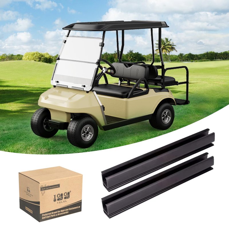 10L0L 12.6'' Club Car Windshield Retaining Clips fit for (1'' Diameter Iron Pipe) Golf Cart Club Car DS Precedent Windshield Sash Clips Replacement Part 1014441-01 1021630-01