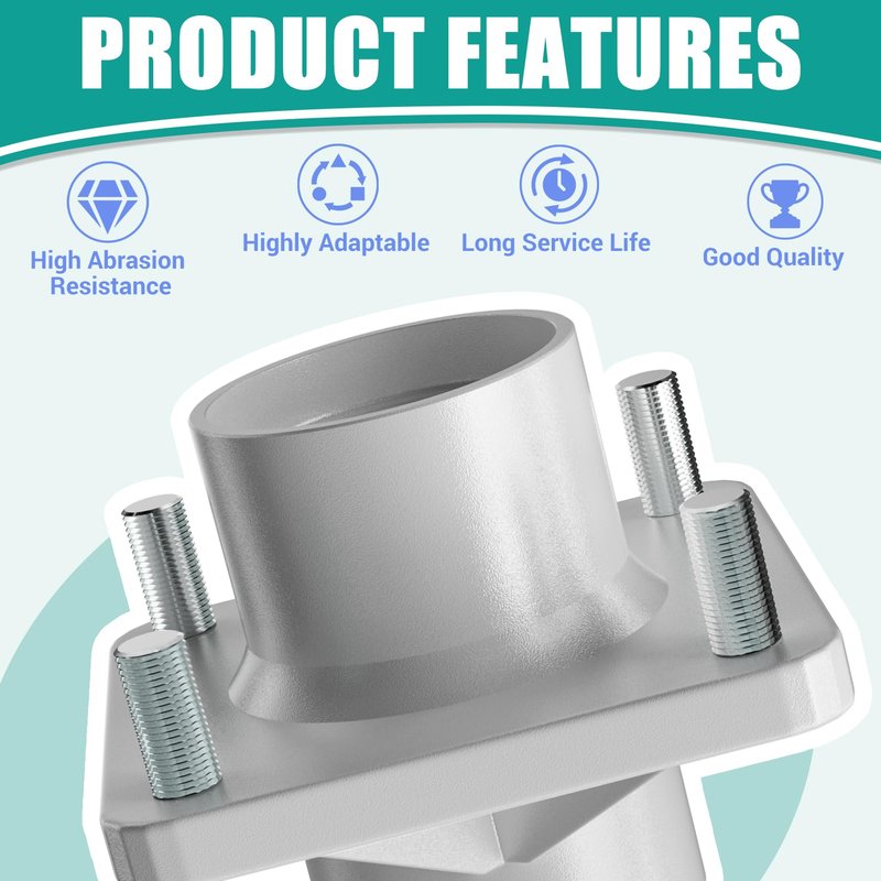 DRIVE UP EZGO TXT Front Hubs, Golf Cart Front Wheel Hub with Wheel Bearings Assembly Fits EZGO TXT Medalist 2001-2013 Gas and Electric Golf Carts, 70895G01