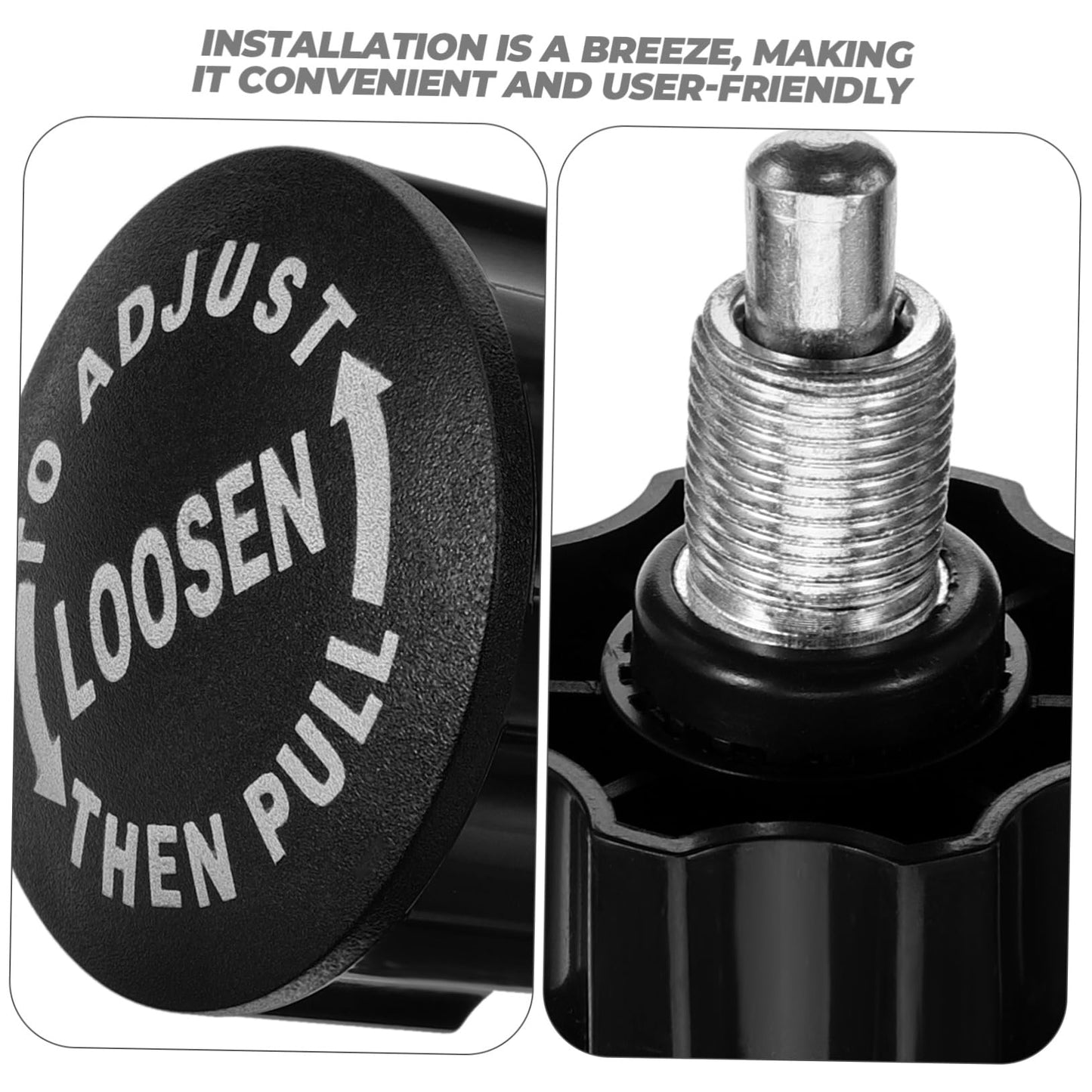 BESPORTBLE Fitness Pull Pin Knob for Exercise Equipment Rotating Replacement Part for Gym Machines Stylish Design Easy Installation for Versatile Use Compatible with Exercise Bikes Gymnastics Bars