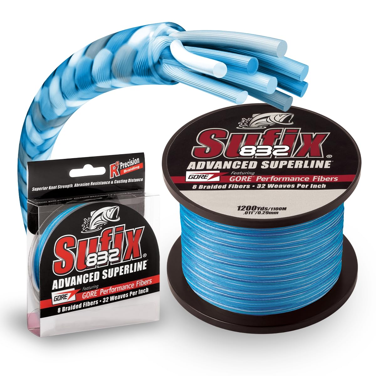 Sufix 832 Advanced Superline Braid - 150 yards