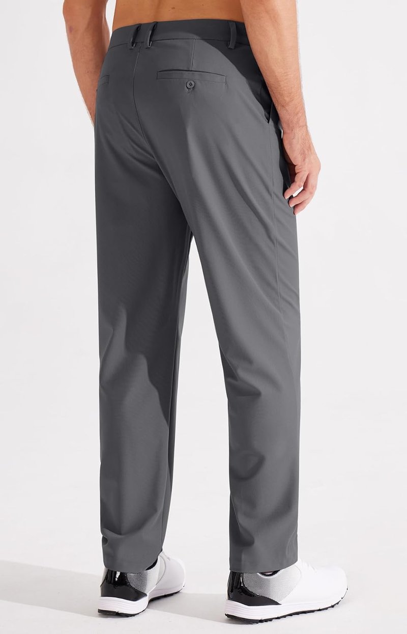 Libin Men's Golf Pants - Classic Fit Stretch Casual Dress Pants | Lightweight with Pockets, Sizes 29-33