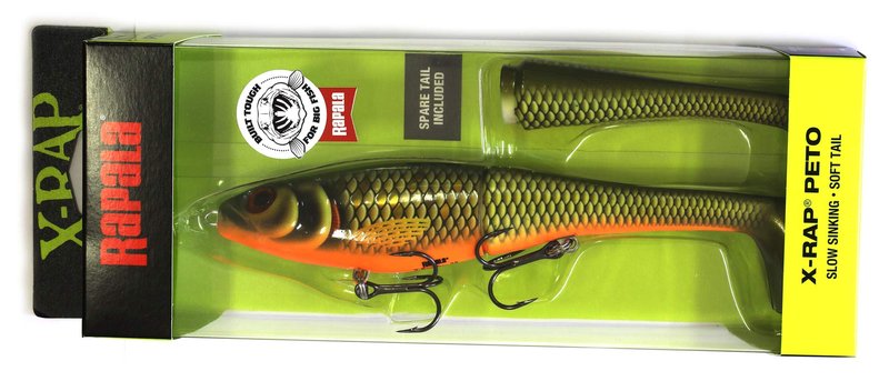 Rapala Unisex_Adult X-Rap Peto Curls, Scaled Blocks, 20 cm