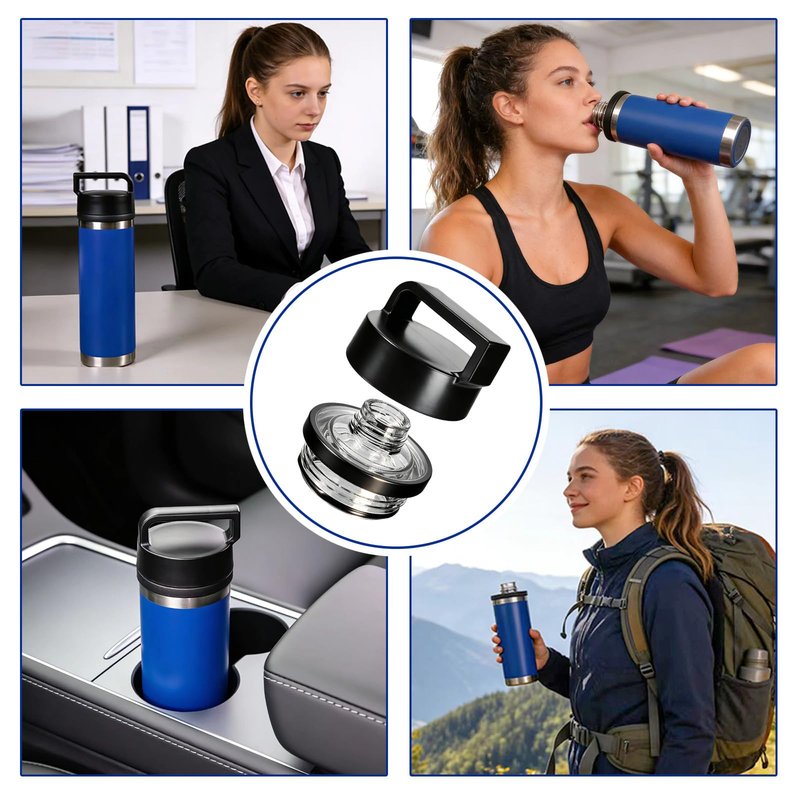 Chug Replacement Lid Cap, Compatible with YETI Rambler Bottle Fits for 18oz/26oz/36oz/64oz