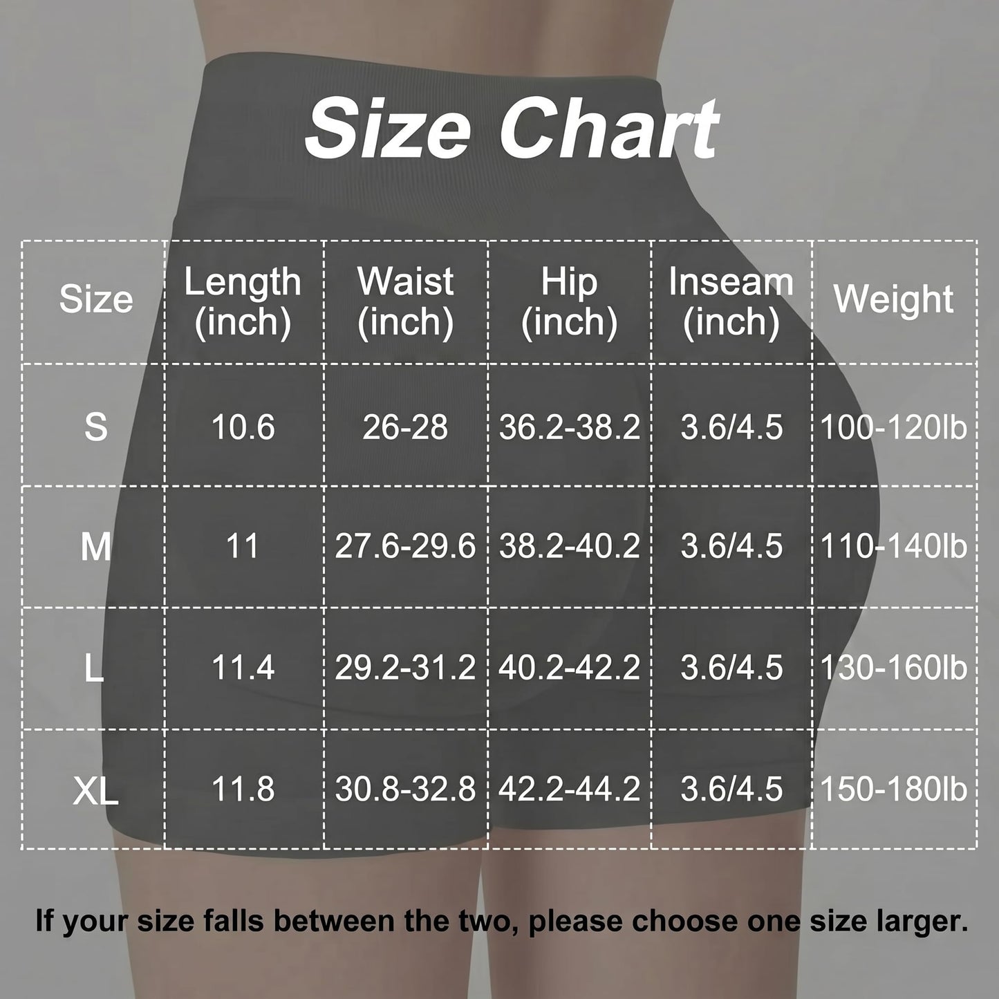 Sorfneo Women's Workout Impact Shorts 3.6" /4.5" Scrunch Butt Lifting Gym Shorts Yoga Running Biker Classic Black