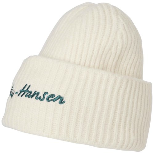 Helly-Hansen Soft Rib Beanie - Unisex Warm Winter Hat, Stylish Knit Beanie for Outdoor Activities, 049 Snow - One Size
