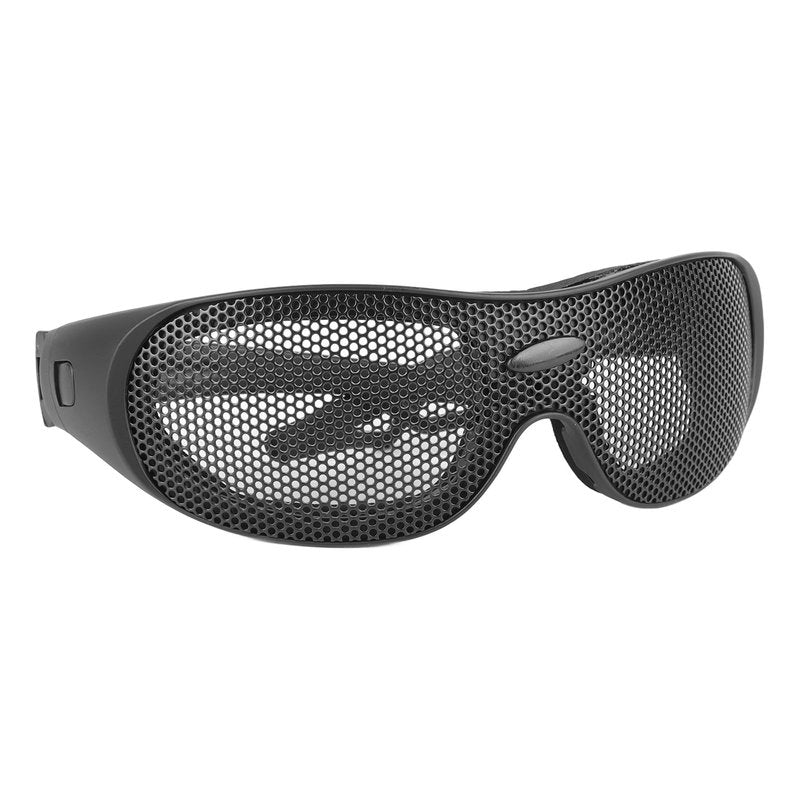 Miskall Windproof Goggles, Breathable Impact Resistance Iron Mesh Pattern Protective Glasses Safety Mesh Goggles Anti Fog for Outdoor Games Sports Paintball Riding Cycling for Outdoor Activities