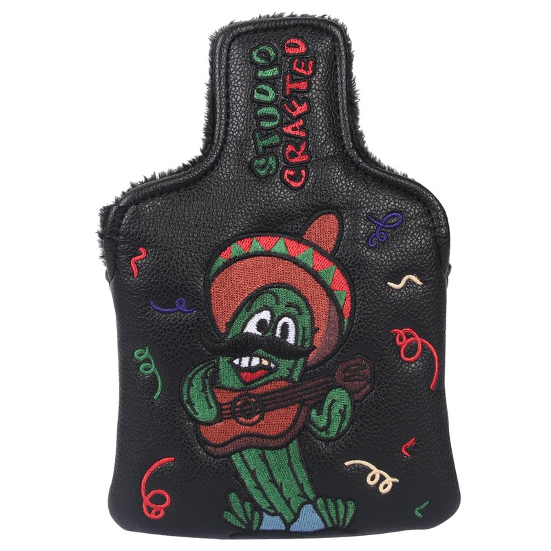 Studio Crafted Cinco De Mayo Sombrero Golf Square Mallet Putter Headcover Magnetic Closure Golf Putter Cover