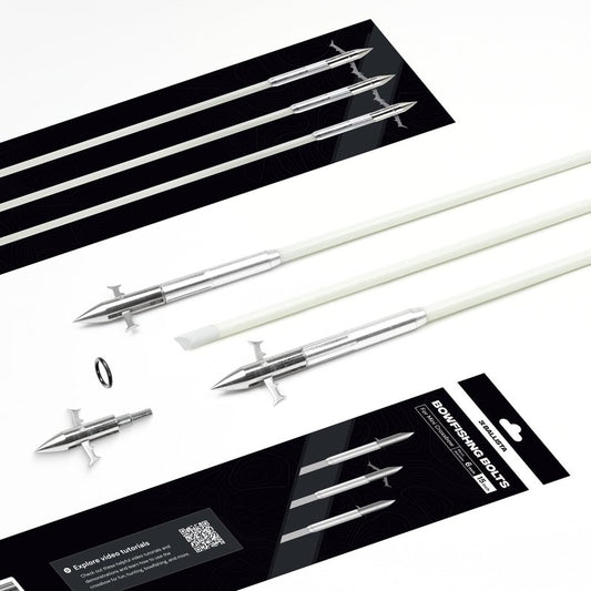 Ballista Mini Crossbows Bowfishing Arrows 15" Length, 6mm Micro-Diameter (Pack of 3)