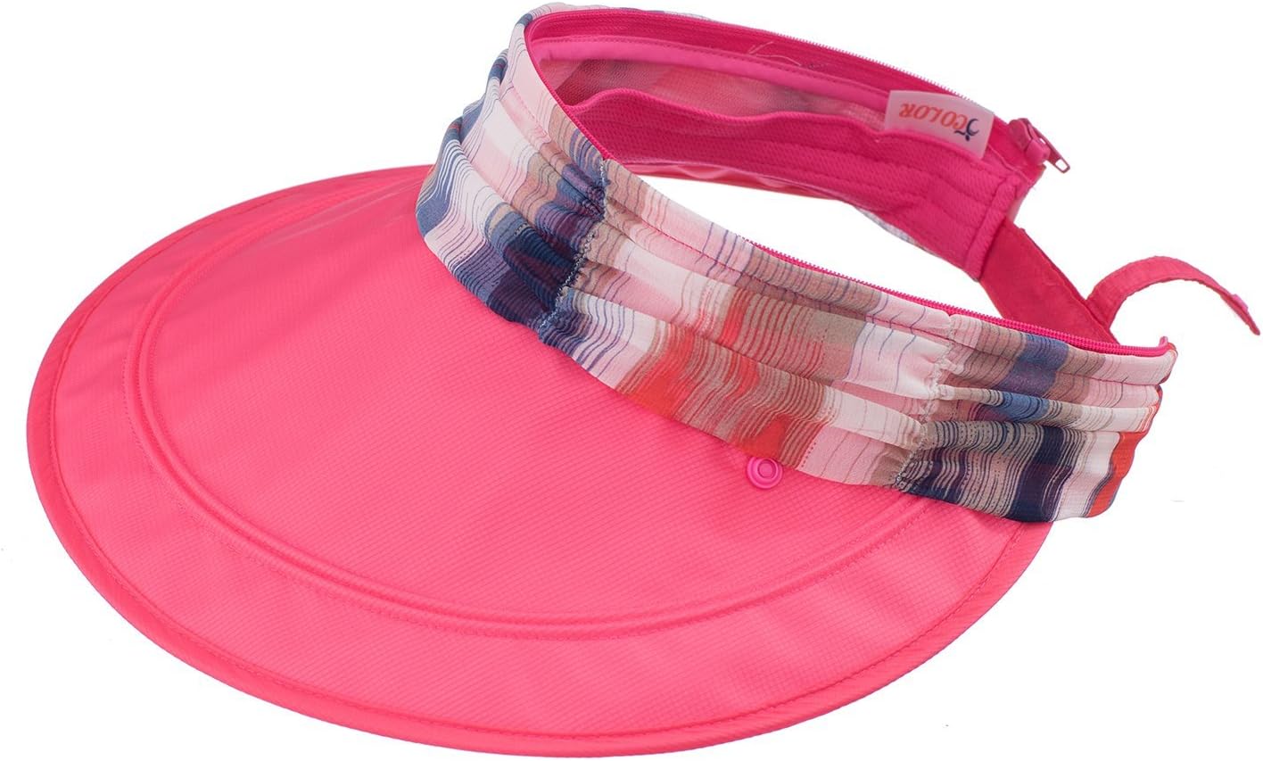 Women’s UPF 50+ Sun Protection Hat - Wide Brim Flap Visor for Summer Outdoor Activities | Beach Hat with Neck Shield
