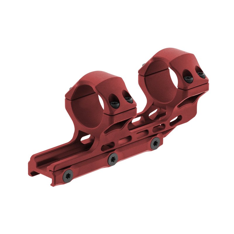 UTG ACCU-SYNC™ 30mm High Profile 34mm Offset Pic. Rings, Red