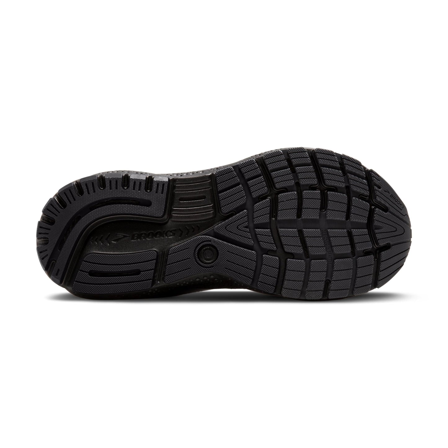 Brooks Women's Ghost 16 GTX Waterproof Neutral Running Shoe - Black/Black/Ebony - 8 Medium