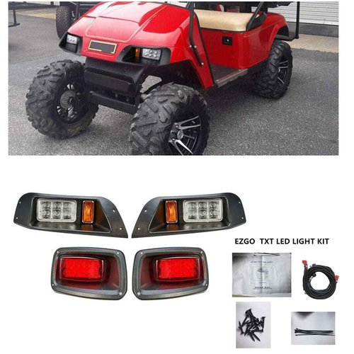 BeAcc Golf Cart EZGO LED Light Kit -Fits on EZ-GO TXT 1996-2013