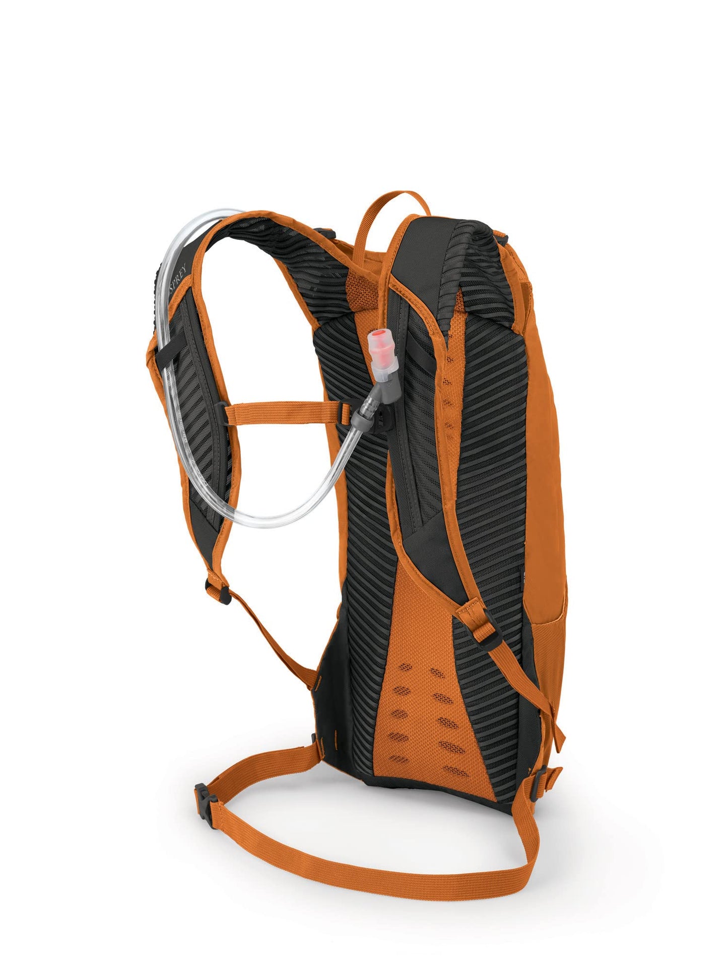 Osprey Katari 7L Men's Biking Backpack with Hydraulics Reservoir, Orange Sunset