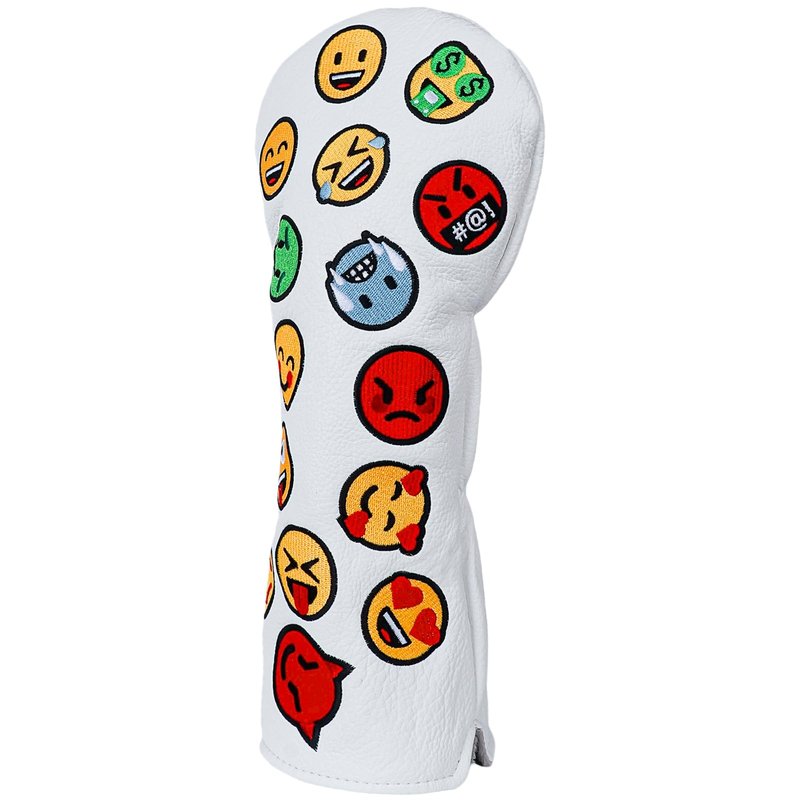 RVRAYS Funny Golf Club Covers, Driver Headcover Fariway Wood Hybrid Headcover Waterproof Fabric Printing (Bananas)