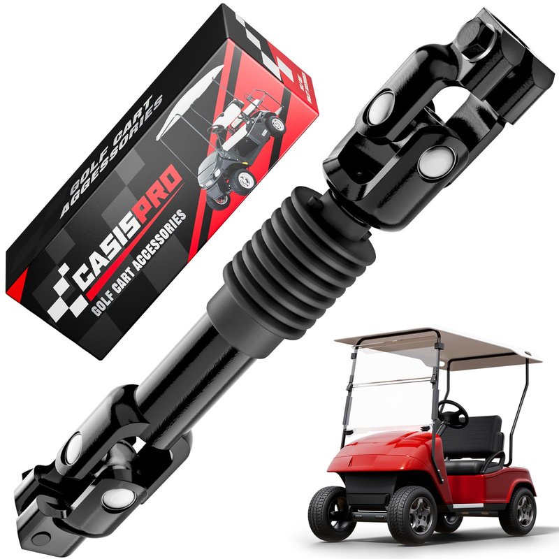 CASISPRO Golf Cart Intermediate Steering Shaft Assembly Joint for EZGO TXT 2001-UP, EZGO Steering Yoke, OEM# 70580-G01