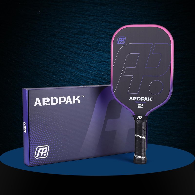 ARDPAK Pickleball Paddle, T700 Carbon Fiber Abrasion-Resistant Surface, 16MM Polypropylene Honeycomb core, USAPA Approved, High Grit,The Pickleball Paddle Designed for Control Spin & Consistency