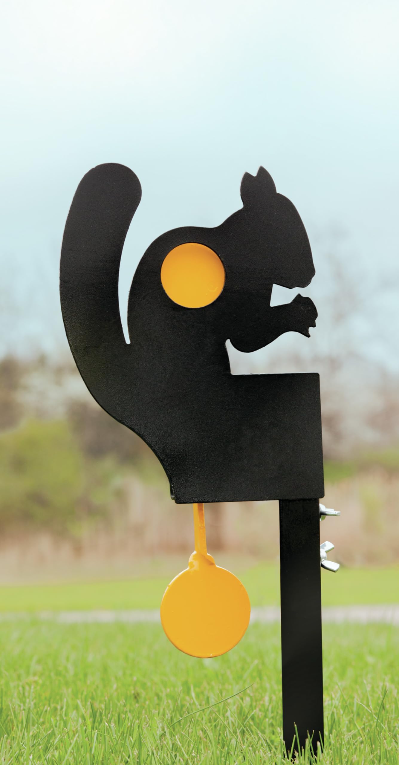 Crosman CSRT Metal Squirrel Reset Target, BLACK