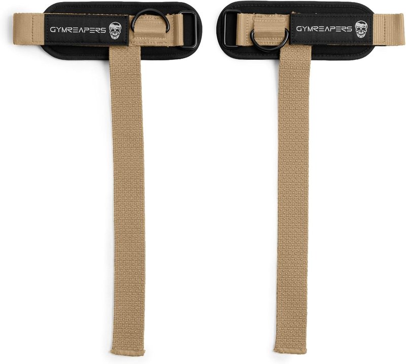 GripLink Lifting Straps - Heavy Duty D-Ring Weightlifting Wrist Straps with Anti-Slip Silicone Grip Beads | Adjustable for Deadlifts & Powerlifting