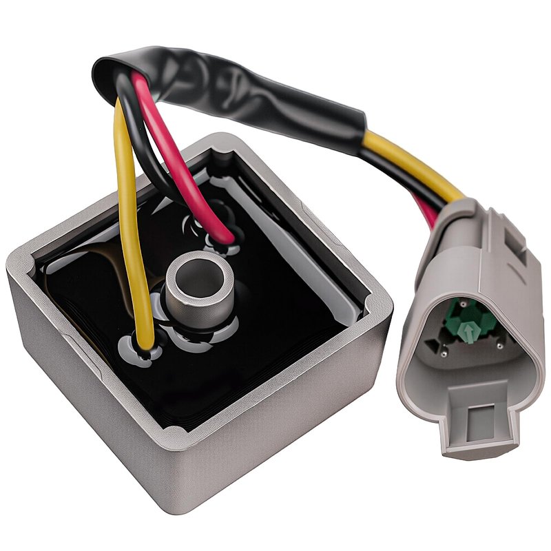 KyuerWK Golf Cart Voltage Regulator Rectifier, Fits 2004-Up Gas Club Car Precedent & 2018-Up Gas Tempo 4-Cycle, OEM# 1025159-01, 1028033-01