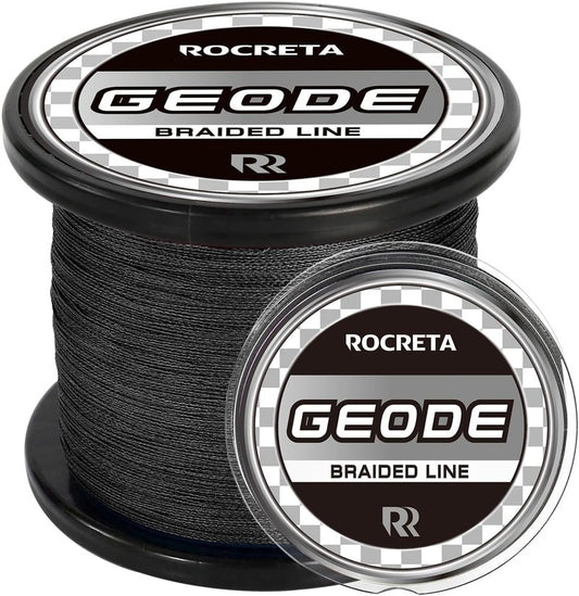 Geode Braided Fishing Line - Super Strong Power Braid for Saltwater & Freshwater | 8-50lb, 150yds-1000yds