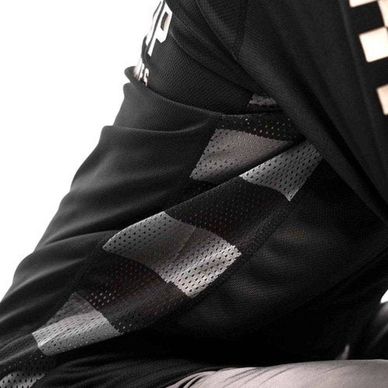 FASTHOUSE Classic Outland Long Sleeve Jersey (Black, Medium)