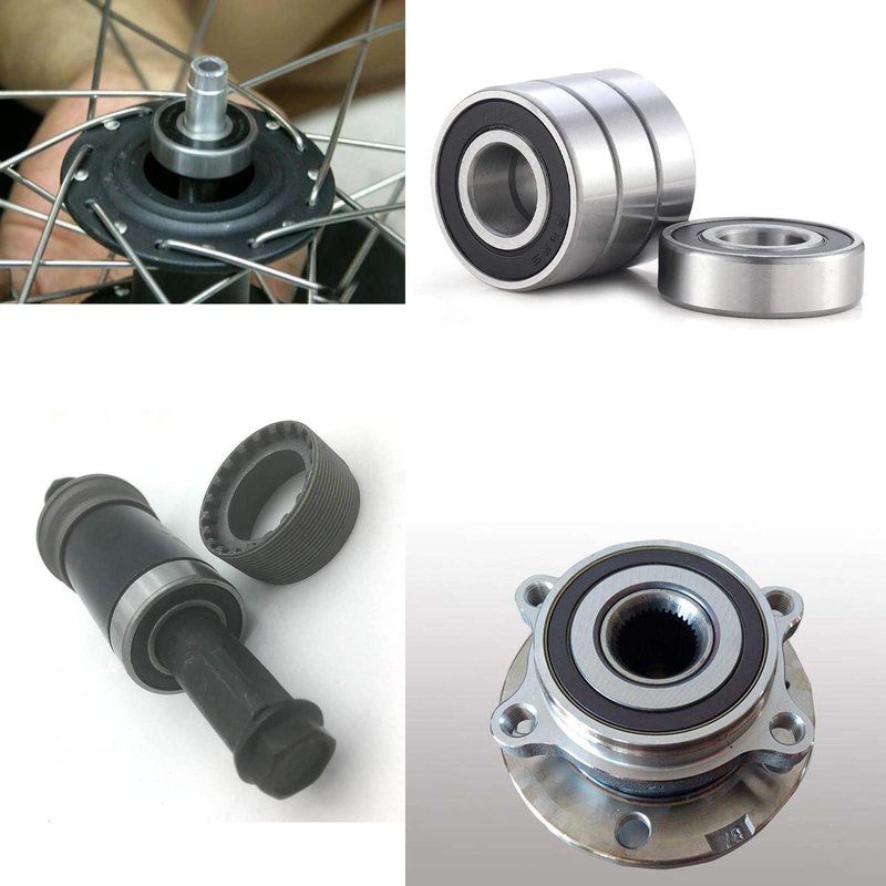 R8-2RS Sealed Ball Bearing 1/2" x1-1/8 x5/16 - Lubricated - Chrome Steel 20Pcs