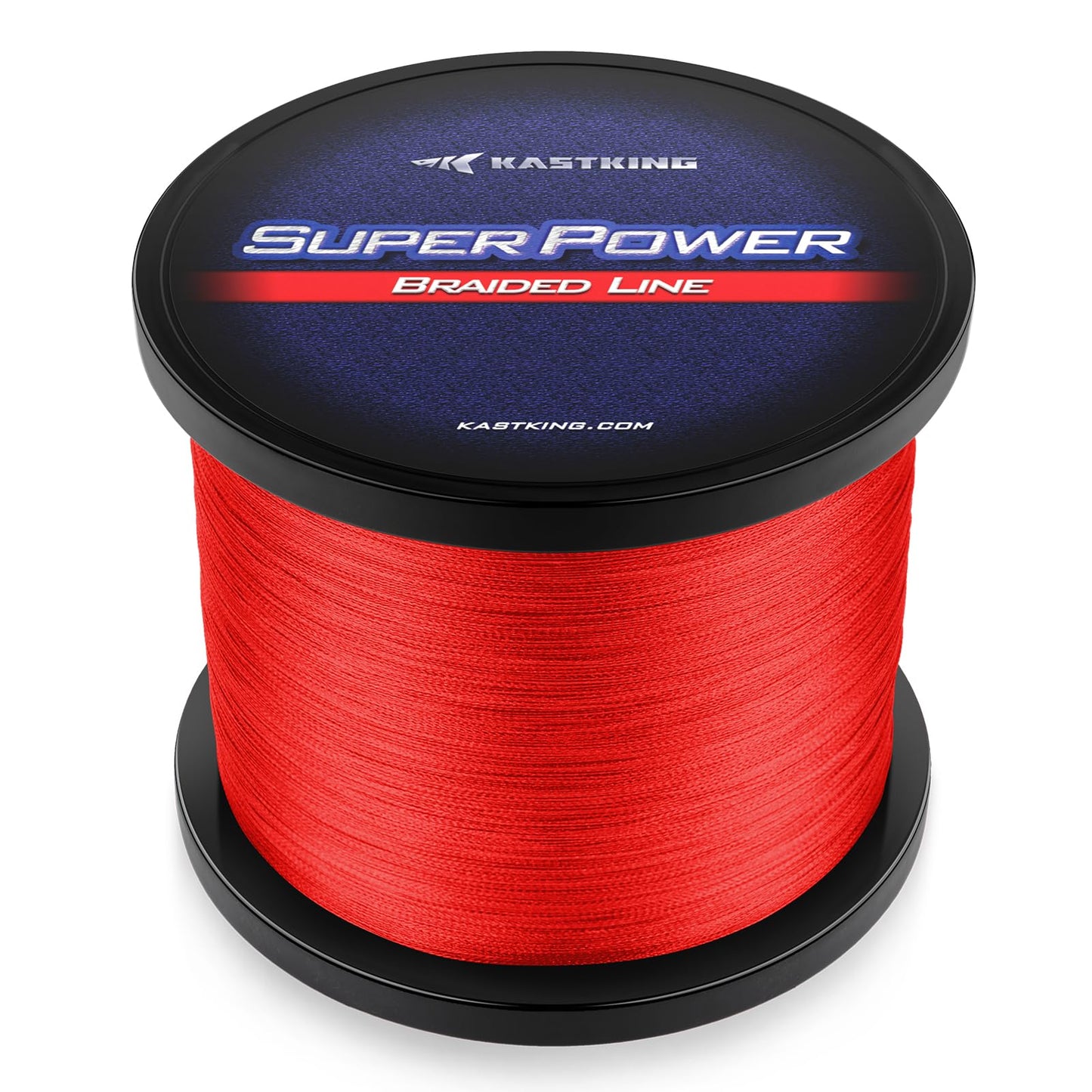 KastKing Superpower Braided Fishing Line, Red, 20LB, 300+27 Yds