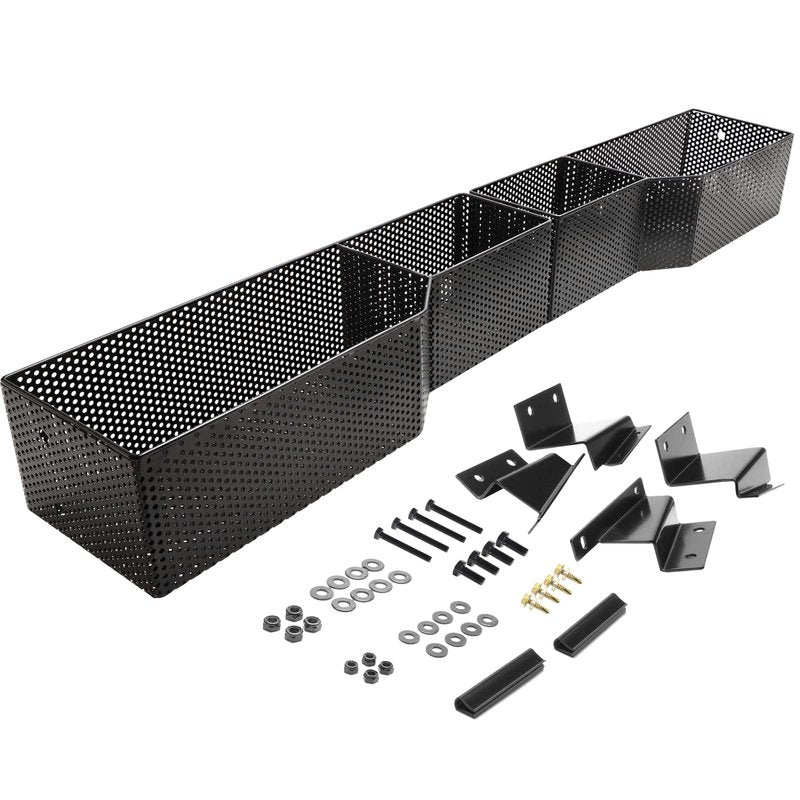 Roykaw Golf Cart Front Inner Basket Dash Storage/Tray Organizer Rack for Club Car DS/Precedent/Tempo/Onward G&E Golf Cart,Upgrade Larger Compartments & More Sturdy and Durable, Easy Installation