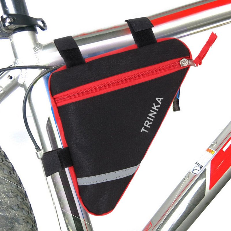 MOOCY Bike Bag, Bicycle Frame Bag,Cycling Accessories Pack for Phone, Wallet, Keys, Tools, Use for Road Bike MTB Commute Bicycle Bike Accessories