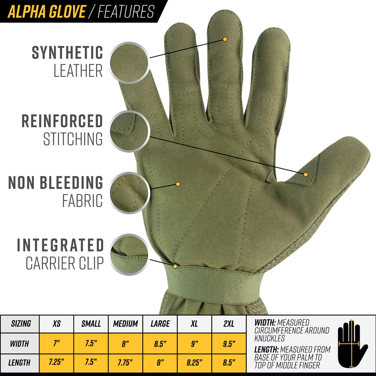 Valken Alpha Full-Finger Gloves