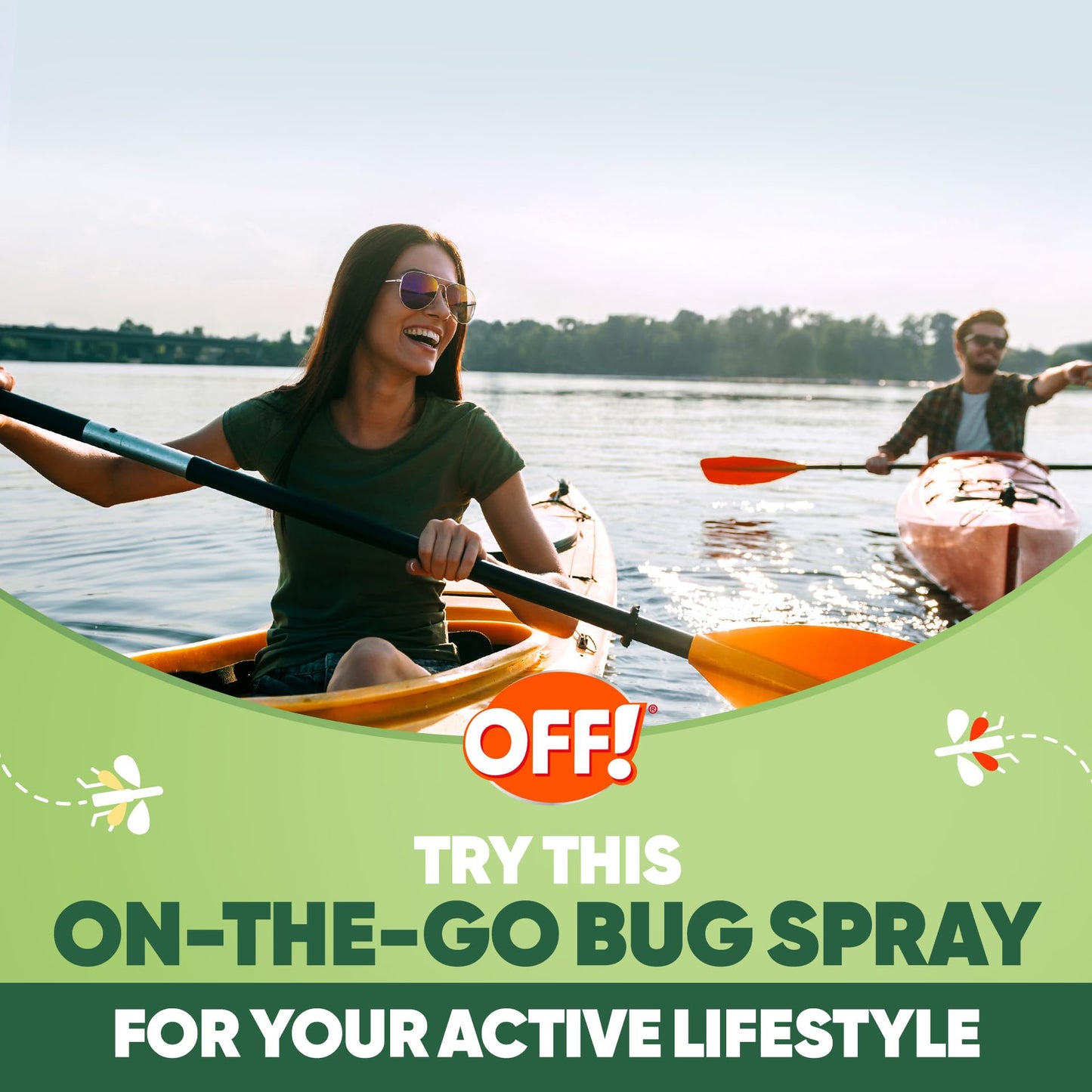 OFF! Deep Woods Insect Repellent Aerosol, Dry, Non-Greasy Formula, Bug Spray with Long Lasting Protection from Mosquitoes, 2.5 oz (Pack of 12)