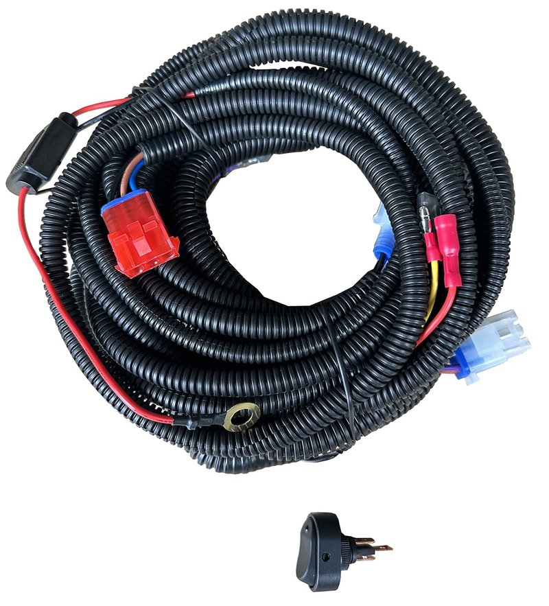 BestAccess Golf Cart Upgrade Light Harness Wire for Club Car EZGO Yamaha DS TXT RXV G22 G29 W/ 9 pin Plug