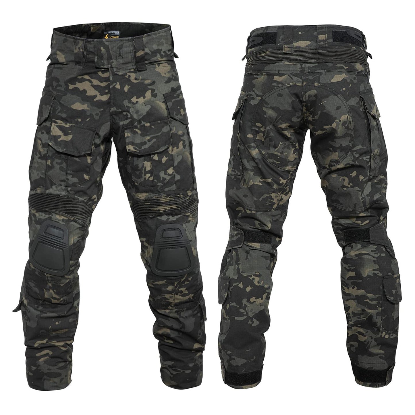 YEVHEV G3 Combat Pants Tactical Trousers Military Apparel Camouflage Clothing Paintball Gear with Knee Pads for Men