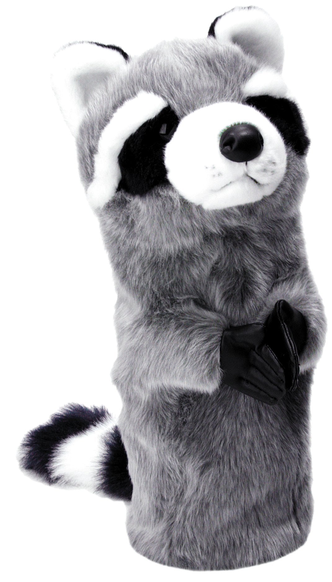 ProActive Sports, Animal Golf Club Head Covers, For Drivers, Cute Novelty Headcover for All Golfers, Plush Material & Clipping Technology, Add Style to Your Golf Bag, Stuffed Raccoon