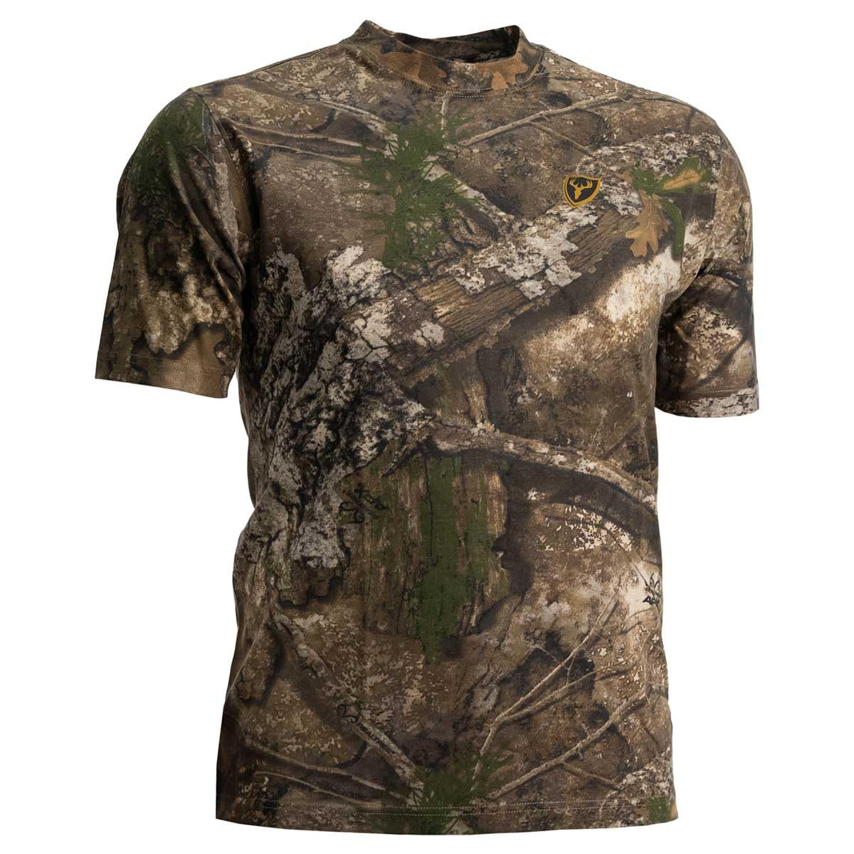 SCENTBLOCKER Fused Cotton Lightweight Short-Sleeve Camo Hunting Shirt for Men