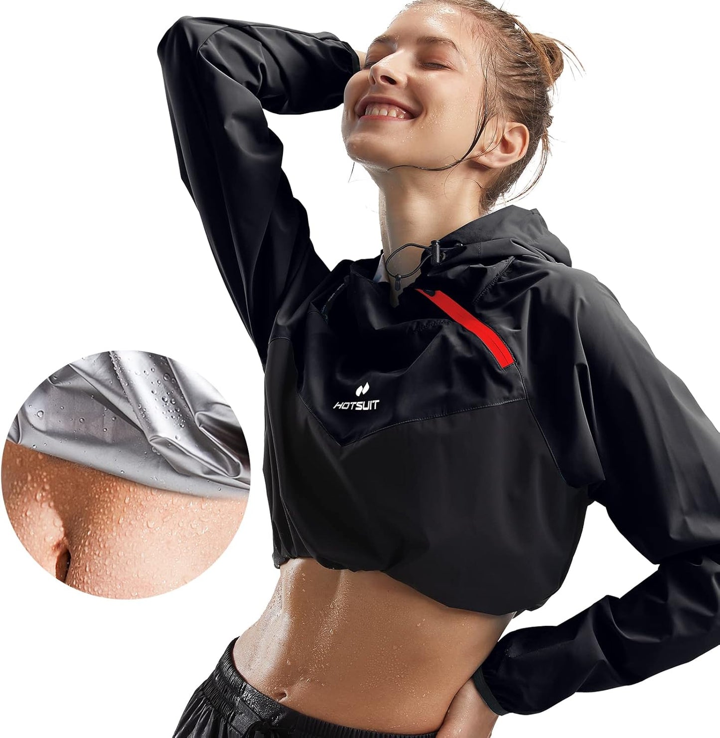 Sauna Suit for Women - Anti-Rip Sweat Jacket & Pants for Weight Loss | Odorless Workout Gear
