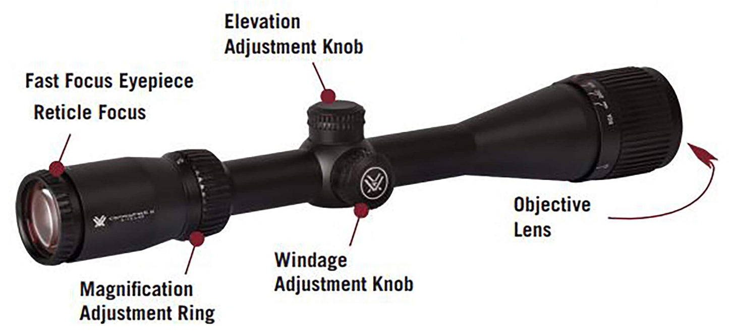 Vortex Optics Crossfire II 3-9x50 SFP Riflescope V-Plex MOA