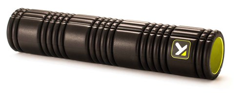 TRIGGERPOINT PERFORMANCE THERAPY GRID Patented Multi-Density Foam Massage Roller Exercise, Deep Tissue&Muscle Recovery Relieves Muscle Pain & Tightness, Improves Mobility & Circulation (26"), Black