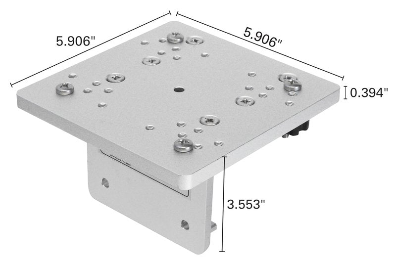 Extreme Max 3005.4411 Downrigger Mount for Lund Sport Track Systems