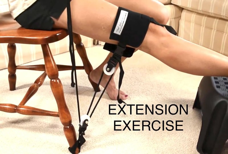 Knee Exerciser Pro-Dual Knee Pulley: Great Choice for Post Knee Surgery Therapy for preforming Extension and Flexion Exercises, TKA, ACL & Knee Contracture Rehab, POLEA DE RODILLA