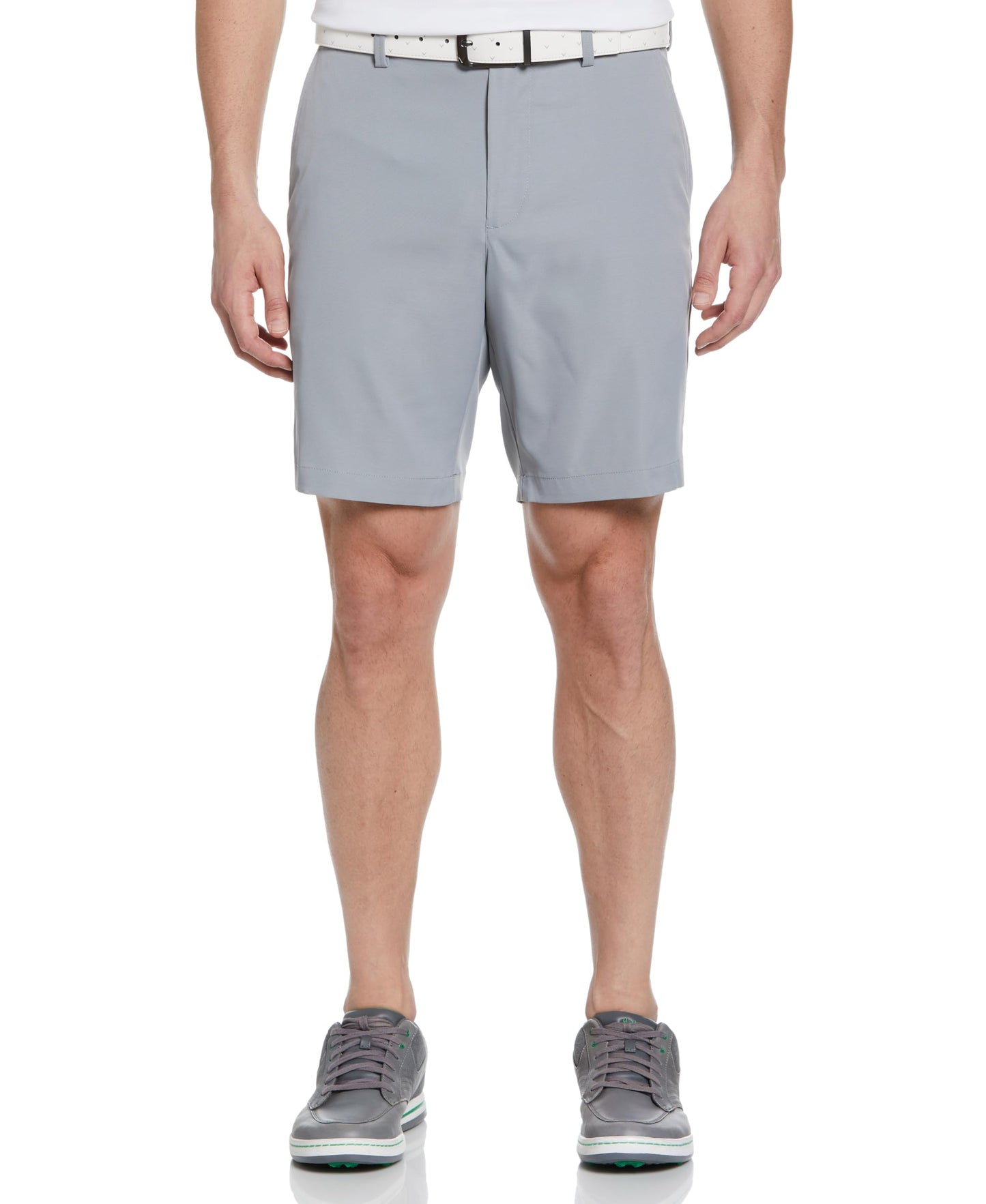 Callaway Men’s 9" Pro Spin Golf Shorts with Active Waistband, Stretch Fabric, Moisture-Wicking, UPF 50 Sun Protection, Sleet, 36