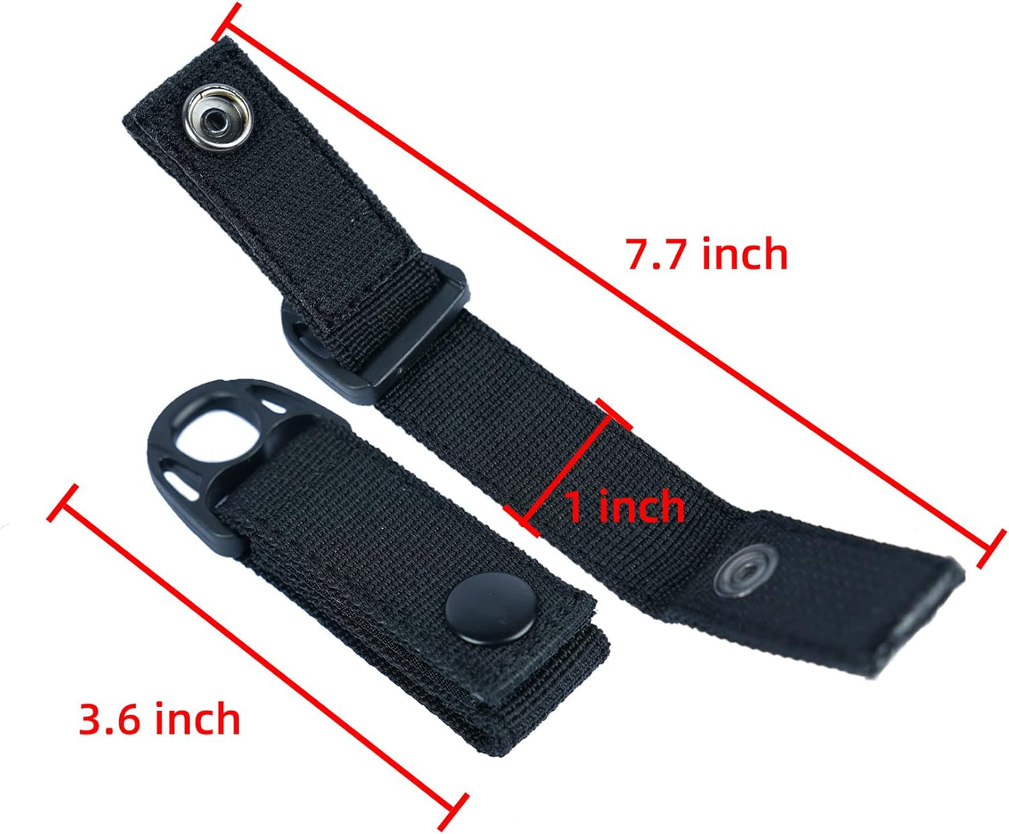 Nylon Duty Belt Keeper - Tactical Gear Snap Belt Loop for 2.25-Inch Belts | Outdoor Use
