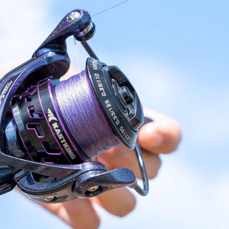 KastKing Destron Braided Fishing Line - Ultra-Thin, Abrasion Resistant, Zero Stretch | 75% Thinner Than Mono
