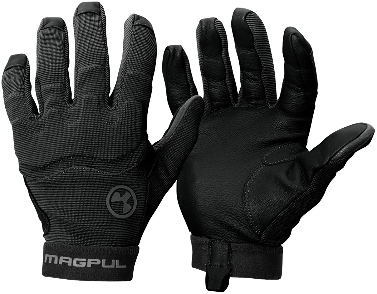 Magpul Patrol Glove 2.0 Lightweight Tactical Leather Gloves, Black, Small