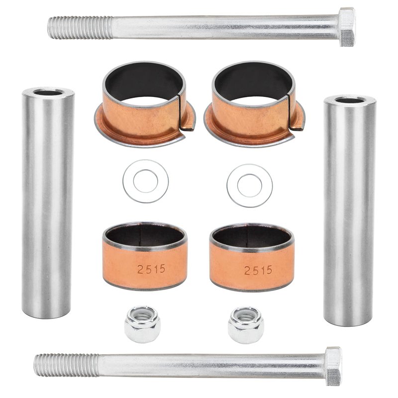 Roykaw EZGO TXT/PDS Kingpin Spindle Bushing Kit for 2001-Up Golf Cart Models, Replaces OEM # 70648-G01, 70745-G01, 614034
