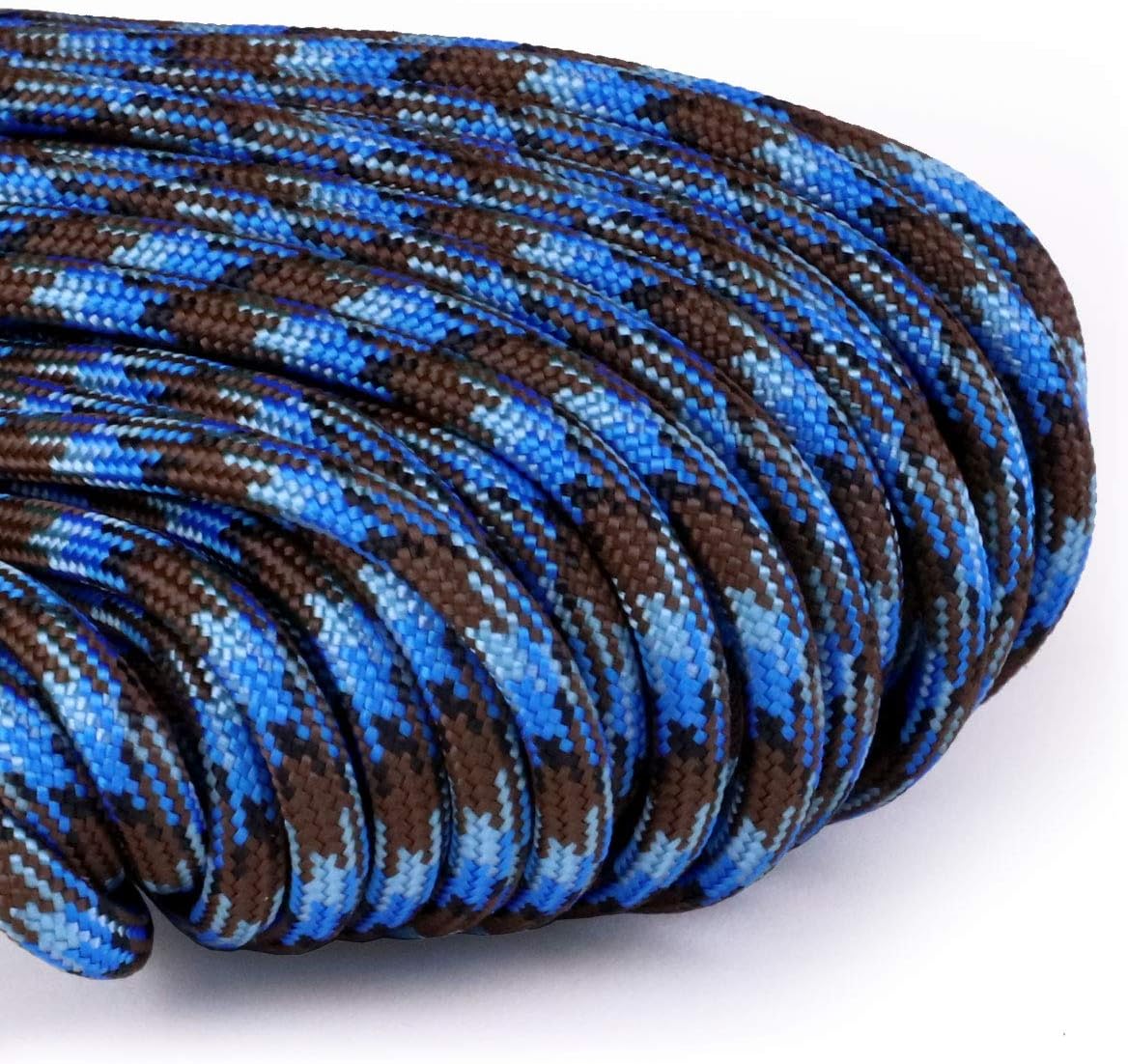 Atwood Rope MFG 550 Paracord - 100 Feet Durable Nylon Survival Cord | Ideal for Lanyards, Bracelets, Keychains (Abyss)